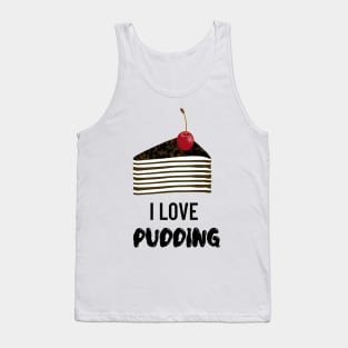 Chocolate Pudding Lover Tank Top